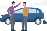 two-men-discussing-in-front-of-car-accident